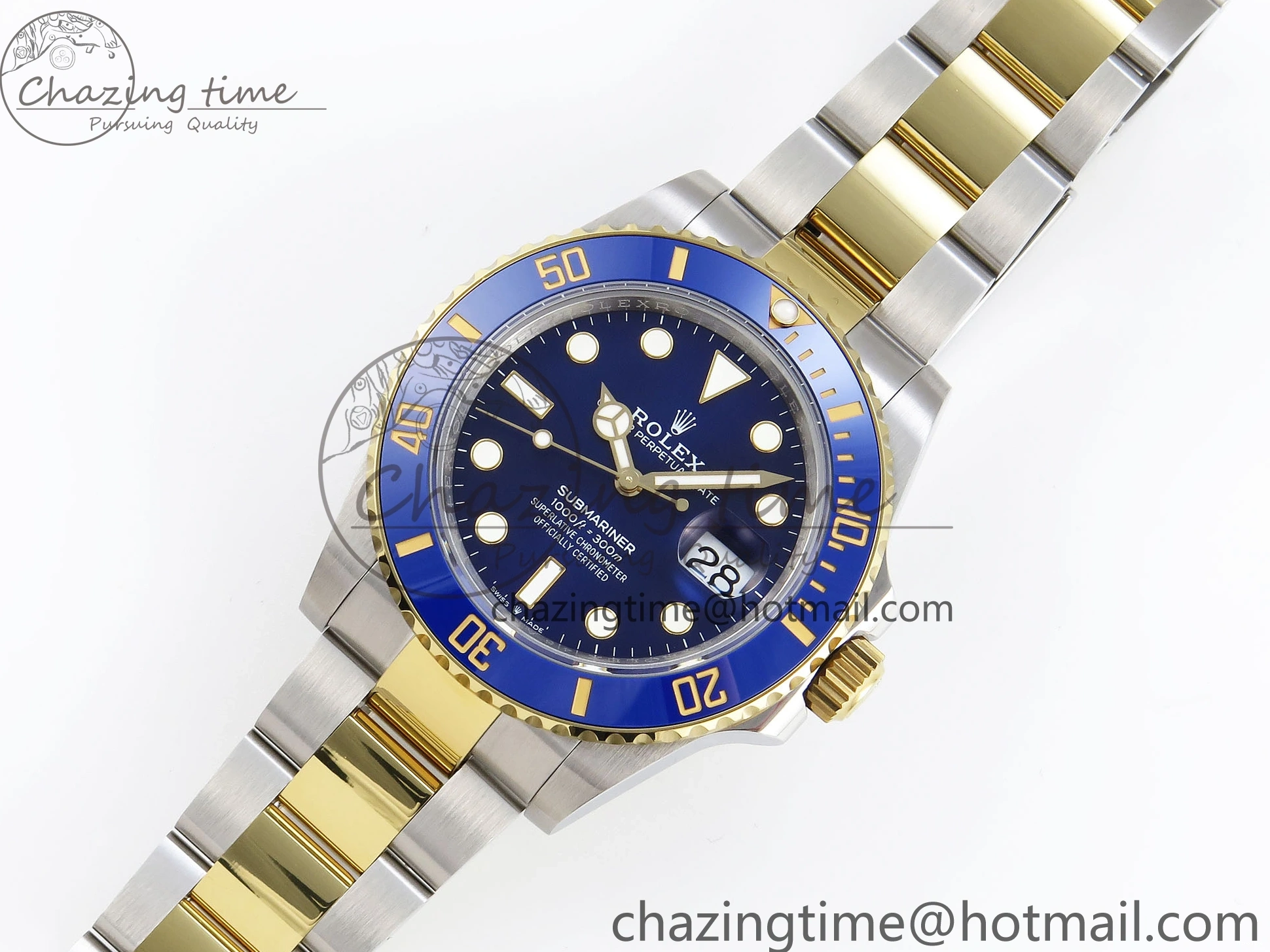 MiroTime 0601 SUBMARINER 41MM 126613 LB SS YG BLUE CERAMIC 904L STEEL GMF 1:1 BEST EDITION VR Unisex 1794